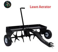Lawn Aerator for Ride-on Mower Time Dethstcher Scarifier Gardening Tool vidaXL