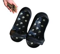 Lawn Aerator Shoes, Aerator Lawn Tool, Garden Spikes Shoes, Scarifier and Aerator Aeration Shoes for Lawn, Fully Assembled Shoes for Resinous Coatings, Epoxy Floor, Overlays, 31x14