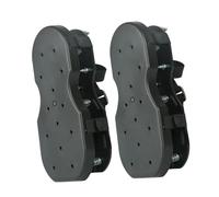 Lawn Aerator Shoes, Grass Aerator, Ground Aerator with Spiked Bottom, Rivets Pre-Assembled Sandals with Adjustable Strap, High Performance Lawn Air Detection Tool for Garden