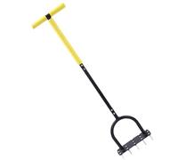 Lawn Aerator - Spike Aerator | Soil Thatching & Aerating | T-Handle Floor Aerator | Heavy Duty Wide Scarifier | Landscaping Aeration Equipment, Agra