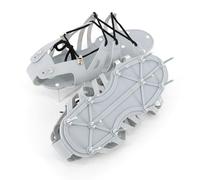 Lawn Aerator Spike Shoes - Heavy Duty Spiked Sandals Shoes - Adjustable Spiked Aerating Sandals, Grass Aerating Spike Shoes for Yard, Patio, Lawn and Garden