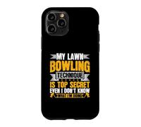 Lawn Bowling Technique Top Secret Case for iPhone 11 Pro