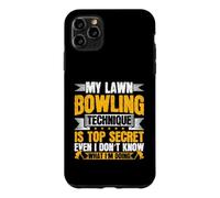Lawn Bowling Technique Top Secret Case for iPhone 11 Pro Max