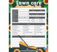 Lawn Care Business Log Book: Track & Record client's Information for Landscaping or Mowing Business| Lawn Care appointment Logbook| lawn care client log book, large print 8.5x11