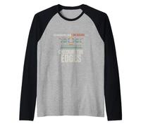 Lawn Care - The Neighbours Think I Am Waving - Grass Cutting Raglan Baseball Tee
