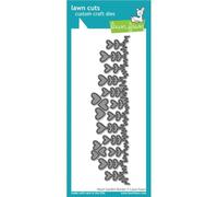 Lawn Cuts Custom Craft Die-Heart Garden Border