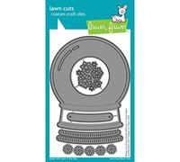 Lawn Cuts Custom Craft Die -Magic Iris Snow Globe Add-On