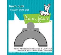 Lawn Cuts Custom Craft Die-Reveal Wheel Semicircle Add-On