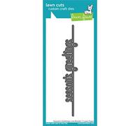 Lawn Cuts Custom Craft Die -Season's Greetings Line Border