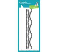 Lawn Cuts Custom Craft Die-Stitched Simple Wavy Borders