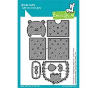 Lawn Cuts Custom Craft Die -Tiny Gift Box Hedgehog Add-On
