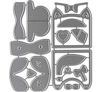 Lawn Cuts Custom Craft Die-Tiny Gift Box With Raccoon & Fox Add-On