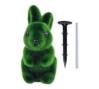 - Lawn Decoration Sign - Rabbit Stake for Outdoor Festive Yard Decoration | Photo Props for Easter, Garden Party, Patio, Walkway, Spring Holiday, Fun, Cute White Animal Decoration
