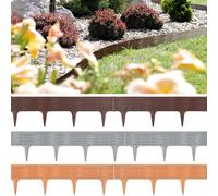 Lawn Edge Bed Frame Set 39 m Grey