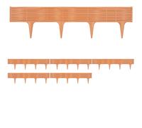 Lawn Edge Bed Frame Set 39m Terracotta