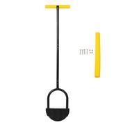 Lawn Edger Tool Half Moon Sharp Saw Tooth Long Handle Hand Edging Tools for Yard Garden Sidewalk Landscaping