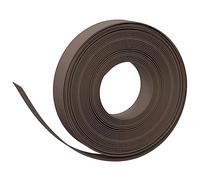 Lawn Edging Brown 10 m 10 cm Polyethylene Flexible Flower Bed Border Mowing Edge Pluggable Garden Border Path Border Lawn Border Palisade Flexible for Vegetable Bed Front Garden