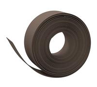 Lawn Edging Brown 10 m x 20 cm Polyethylene Flexible Flower Bed Border Mowing Edge Pathway Boundary Palisade Garden Edging Separation Border