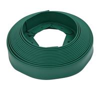 Lawn Edging Green Plastic 3000 x 4 x 5 cm with 90 Nails Flexible Malleable for Garden, Flower Bed, Meadow, Ideal for Bordering Plants, Shrubs and Hedges Outdoors