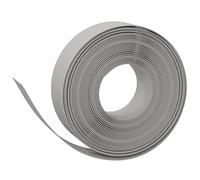 Lawn Edging Grey 10 m Length 15 cm Height Polyethylene Flexible Flexible Flower Bed Border Mowing Edge Palisade Path Border Lawn Border for Garden Front Garden Vegetable Bed