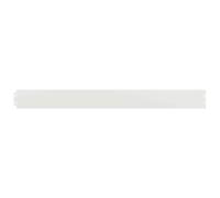 Lawn Edging Pack of 10 White 10 x 103 cm Cold Rolled Steel Mowing Edge Flower Bed Border Path Boundary Palisade Border Edging Flexible Plug-In Weatherproof Garden Lawn Patio
