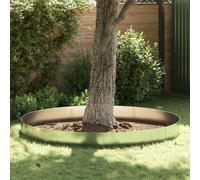 Lawn Edging Silver Galvanised Steel 100x25cm 30pcs Durable Outdoor Border Garden