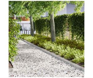 Lawn Edging Stainless Steel 100x15cm Cold Rolled Steel 20pc Garden Border Heavy