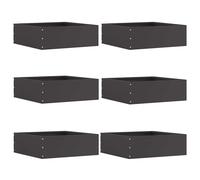 Lawn Edging Garden Landscape Divider Outdoor Border Barrier Steel Fence vidaXL