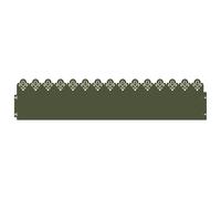 Lawn Edgings Metal Garden Barrier Outdoor Terrace Borders for Gardens vidaXL