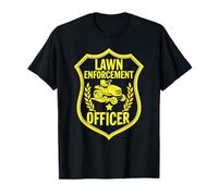 Lawn Enforcement Officer Funny Lawn T-Shirt