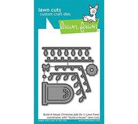 Lawn Fawn Build-a-House Christmas Add-on Dies