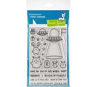 Lawn Fawn Clear Stamp Set Beam Me Up Set of 29 | 4" x 6"