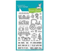 Lawn Fawn Clear Stamp Set-Hay There, Hayrides!