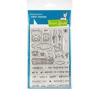 Lawn Fawn Clear Stamp Set Toadally Awesome Set of 34 | 4" x 6"