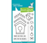 Lawn Fawn Clear Stamp Set-Winter Birds Add-On
