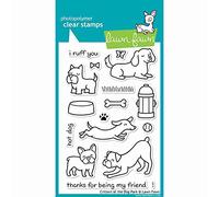 Lawn Fawn Clear Stamps 10cm x 15cm -Critters At The Dog Park