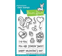Lawn Fawn Clear Stamps 3"X4"-Scent with Love Add-On