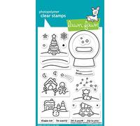 Lawn Fawn Clear Stamps 4"X6"-Snow Globe Scenes
