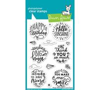 Lawn Fawn Clear Stamps 4'X6' - Magic Messages