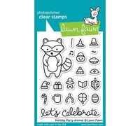Lawn Fawn Clear Stamps Holiday Party Animals