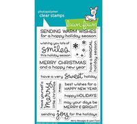 Lawn Fawn Clear Stamps Merry Messages LF1230