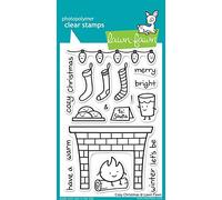 Lawn Fawn Cozy Christmas 4X6 Clear Stamp Set