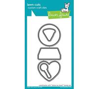 Lawn Fawn Cuts Pizza My Heart Universal Custom Craft Cutting Dies LF1019
