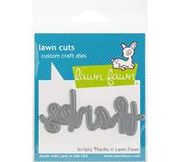 Lawn Fawn Cuts Scripty Thanks Universal Custom Craft Cutting Dies LF690