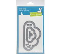 Lawn Fawn Die Stitched Cloud Frames Set of 6 | Lawn Cuts Custom Craft