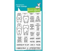 Lawn Fawn Don't Worry Be Happy 4"x6" Clear Stamp Set (LF2232)