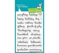 Lawn Fawn Happy Everything Clear Stamps LF430