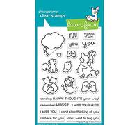Lawn Fawn Happy Hugs 4"x6" Clear Stamp Set (LF2556)