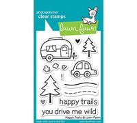 Lawn Fawn Happy Trails 3"x4" Clear Stamps LF601