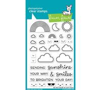 Lawn Fawn LF2331 All The Clouds 4X6 Clear Stamp Set